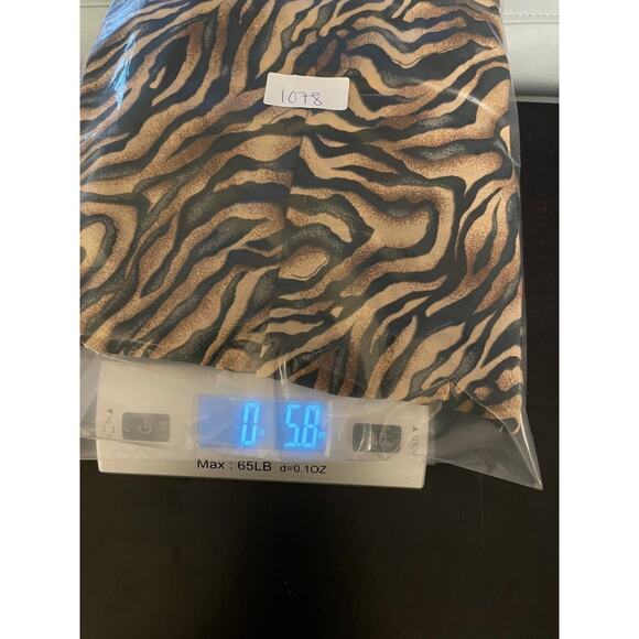 Vintage Womens Top Size Large Animal Print Ruffle Tie Neck Babydoll Mob Wife Y2K - Picture 7 of 7